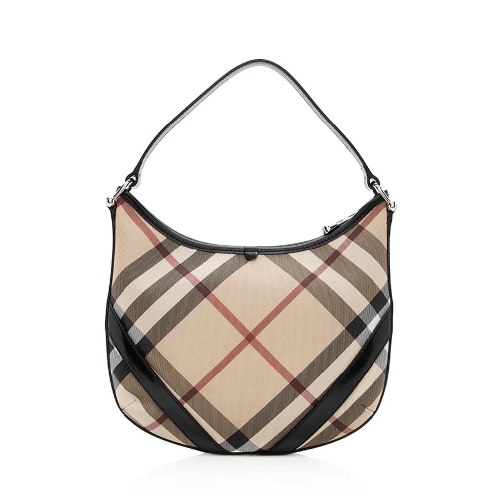 ⛔️SOLD⛔️ Burberry Nova Check Larkin Hobo